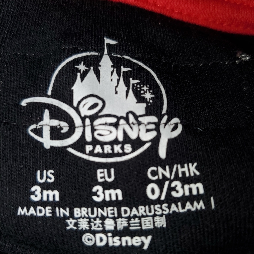Infant Disney Mickey Mouse hoodie w/micky mouse onesie. 3 months - Picture 6 of 8